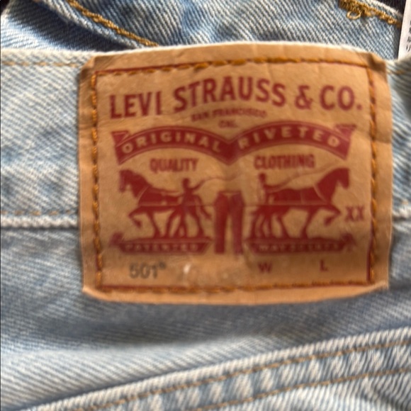 Levi's Light Blue Denim Jeans - Picture 2 of 13